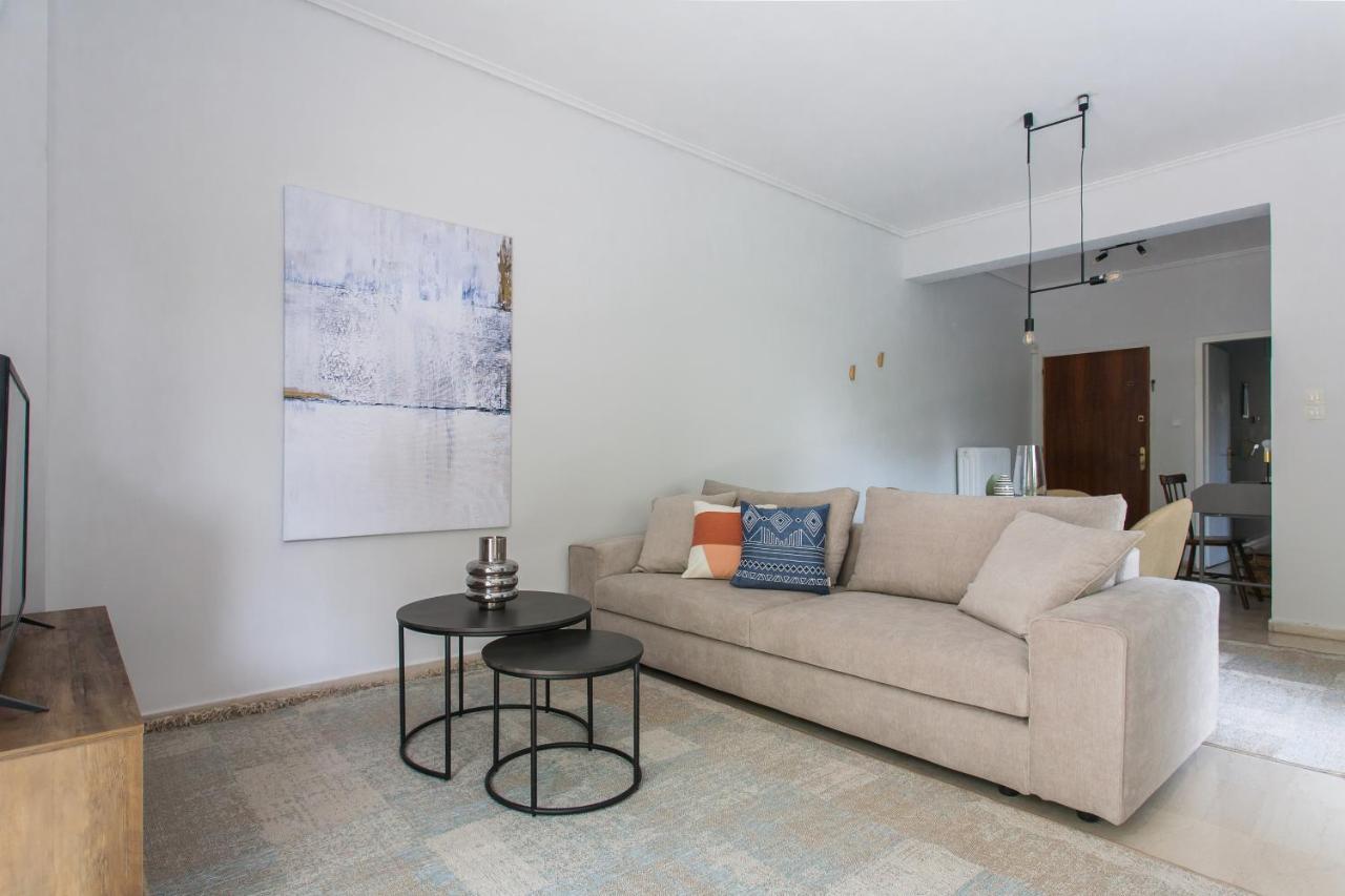 אתונה Pleasant 2Br Apartment Near Helexpo By Upstreet מראה חיצוני תמונה